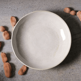 Prato Fundo Bio Latte Off White 22,5cm - Ela Decora